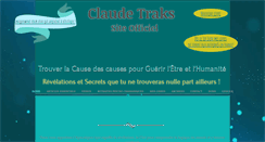 Desktop Screenshot of claudetraks.com